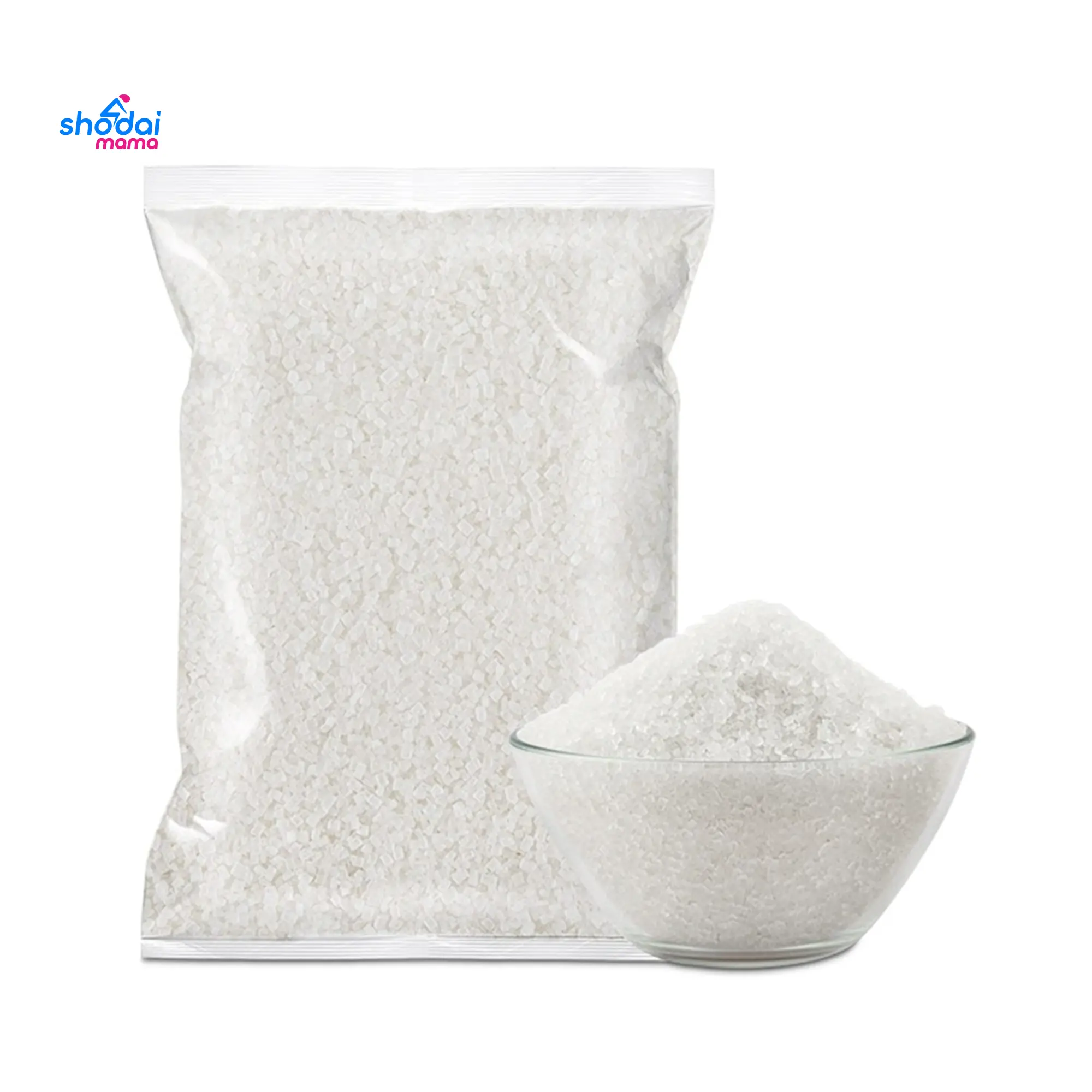 Sugar 1kg White Poly